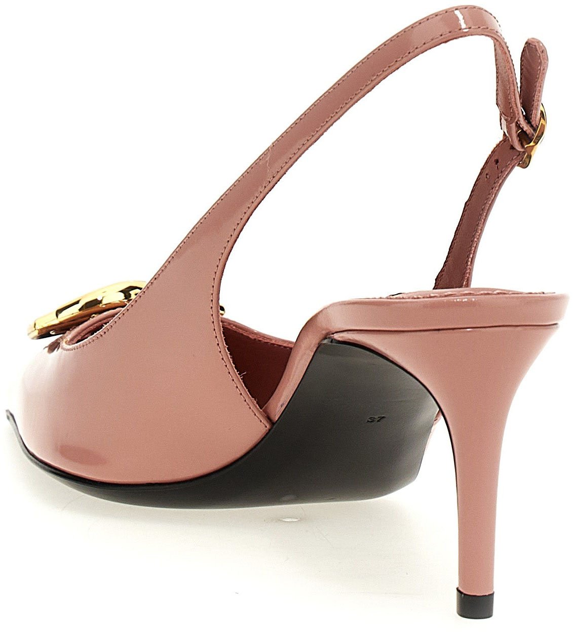 Dolce & Gabbana Multicolor Calfskin Mid Heel Pumps