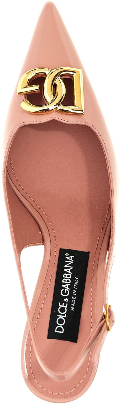 Dolce & Gabbana Multicolor Calfskin Mid Heel Pumps