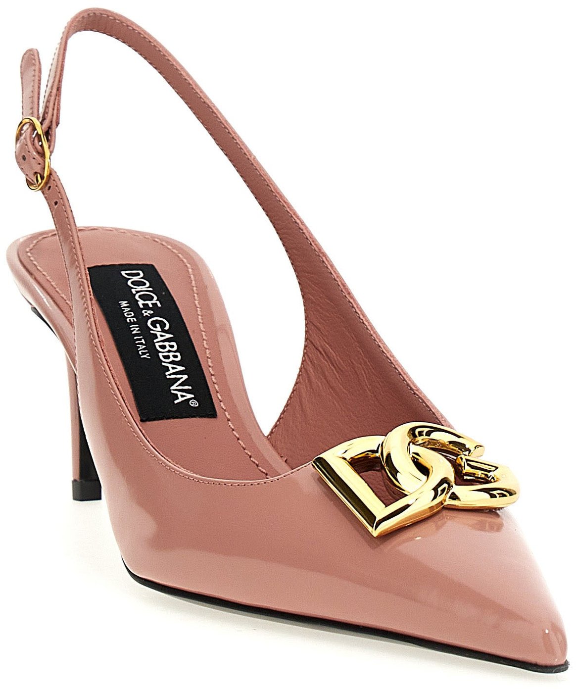 Dolce & Gabbana Multicolor Calfskin Mid Heel Pumps