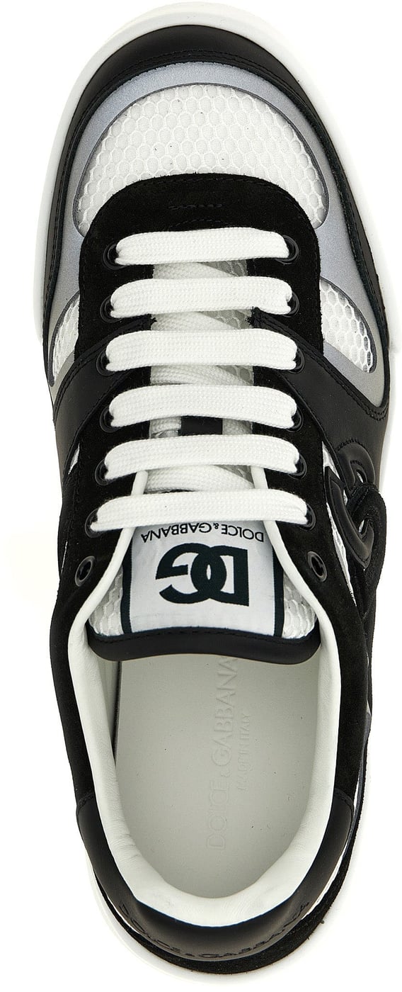 Dolce & Gabbana Bicolor Calfskin Sneakers