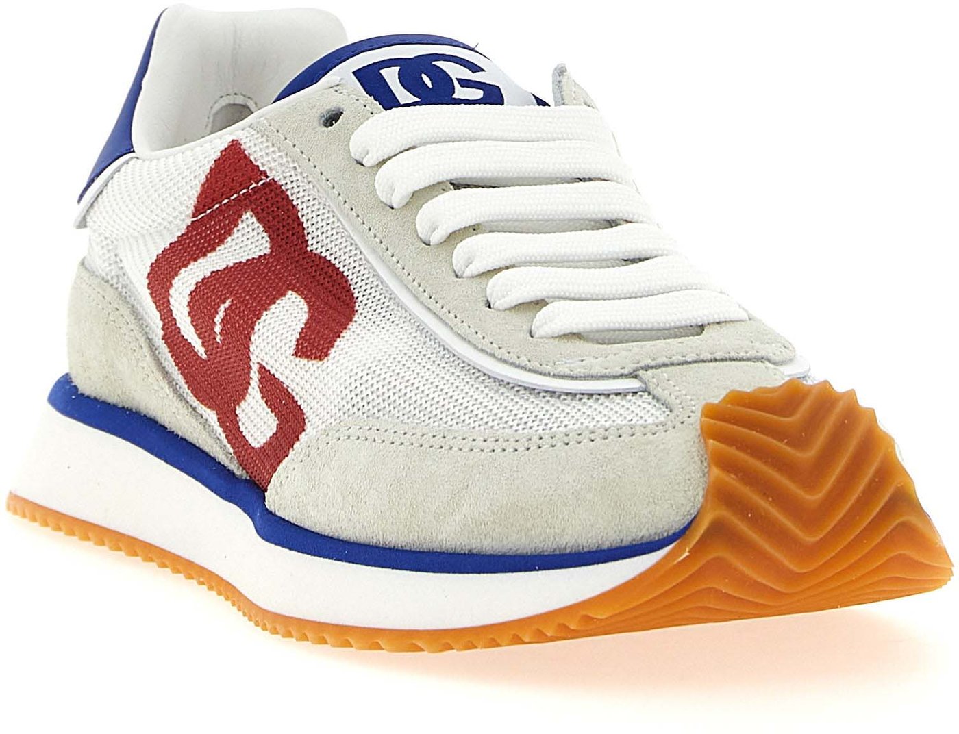 Dolce & Gabbana Multicolor Polyester Athletic Sneakers