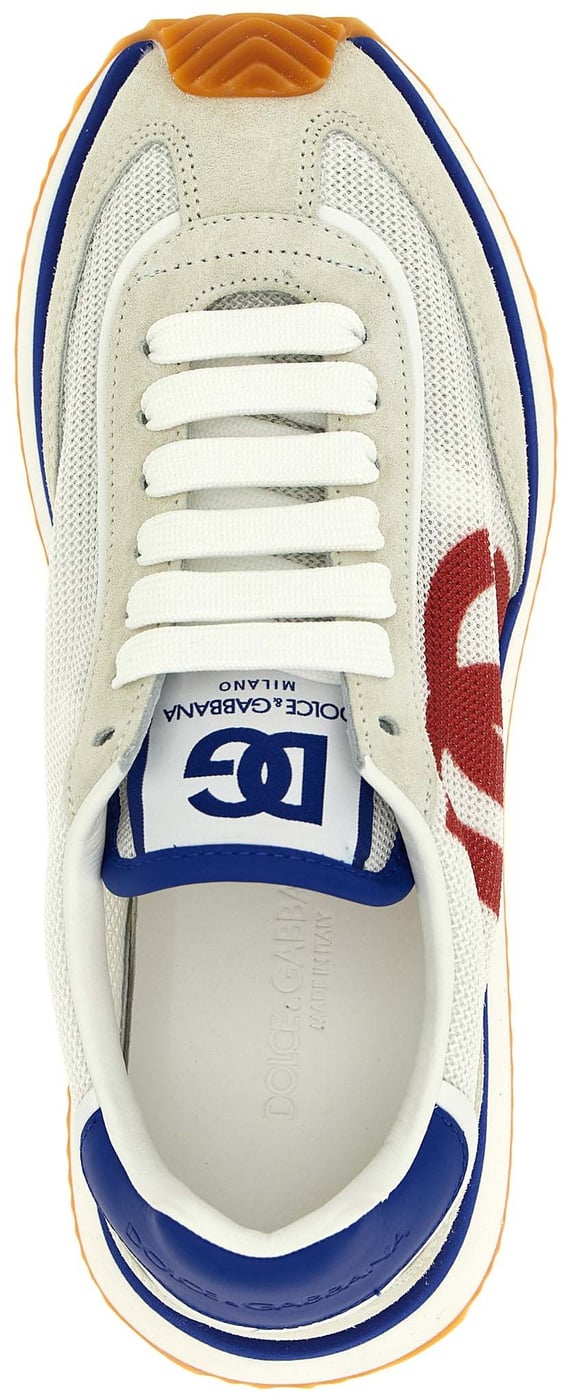 Dolce & Gabbana Multicolor Polyester Athletic Sneakers