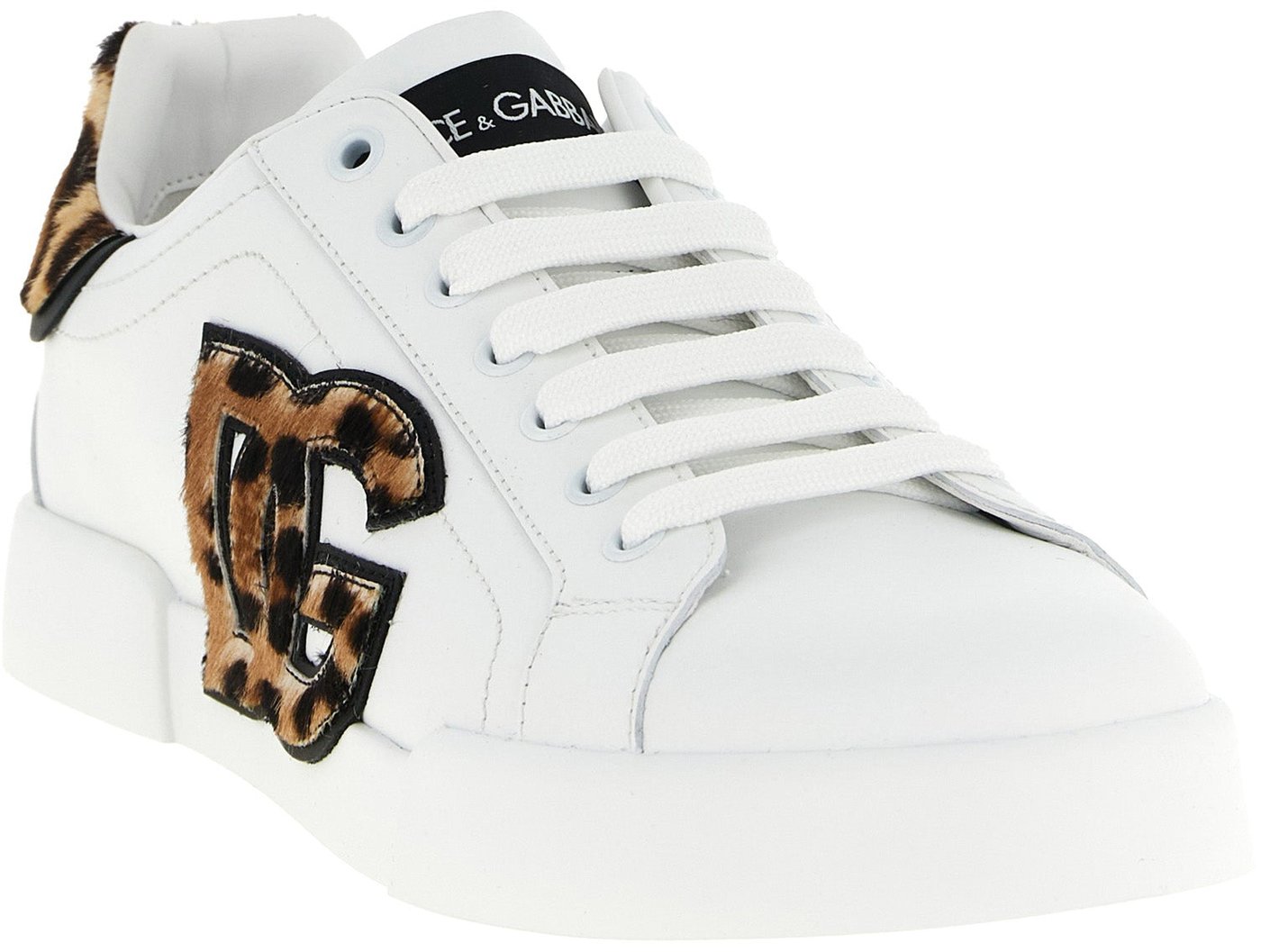 Dolce & Gabbana Brown Calfskin Low Top Sneakers