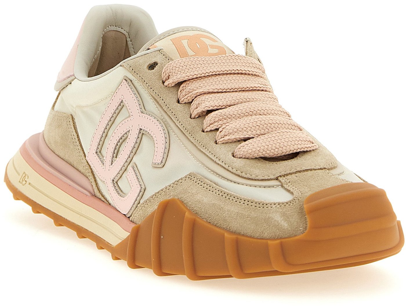 Dolce & Gabbana Multicolor Polyamide Athletic Sneakers