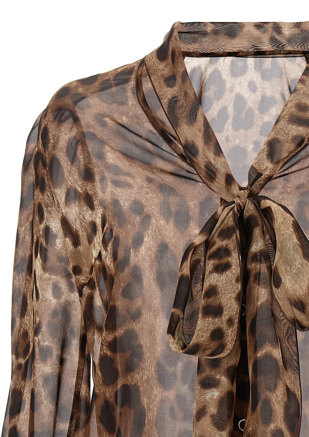 Dolce & Gabbana Multicolor Silk Blouse