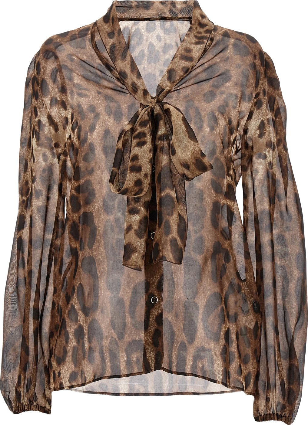 Dolce & Gabbana Multicolor Silk Blouse