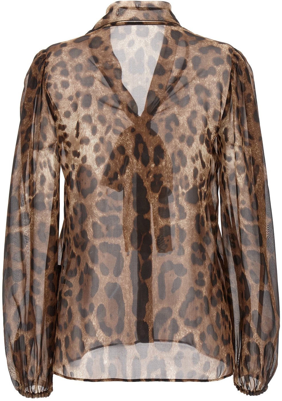 Dolce & Gabbana Multicolor Silk Blouse