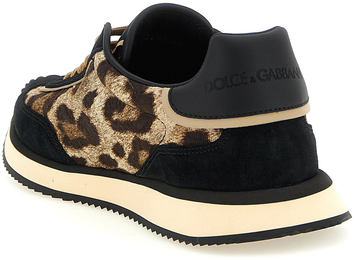 Dolce & Gabbana Multicolor Cotton Low Top Sneakers