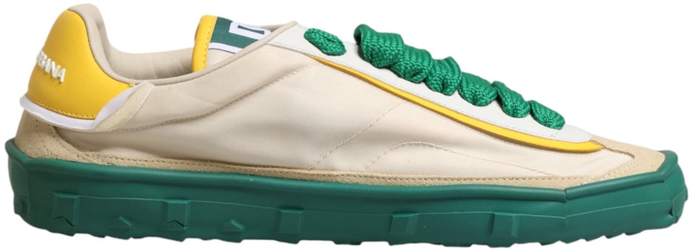 Dolce & Gabbana Multicolor Old Runner Lace Up Sneakers Shoes