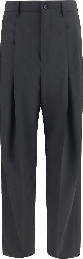 Dolce & Gabbana Black Wool Oves Aries Dress Pants