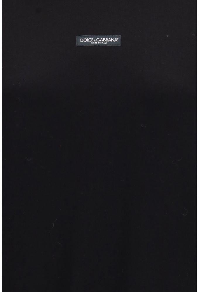 Dolce & Gabbana Black Cotton Sweatshirt