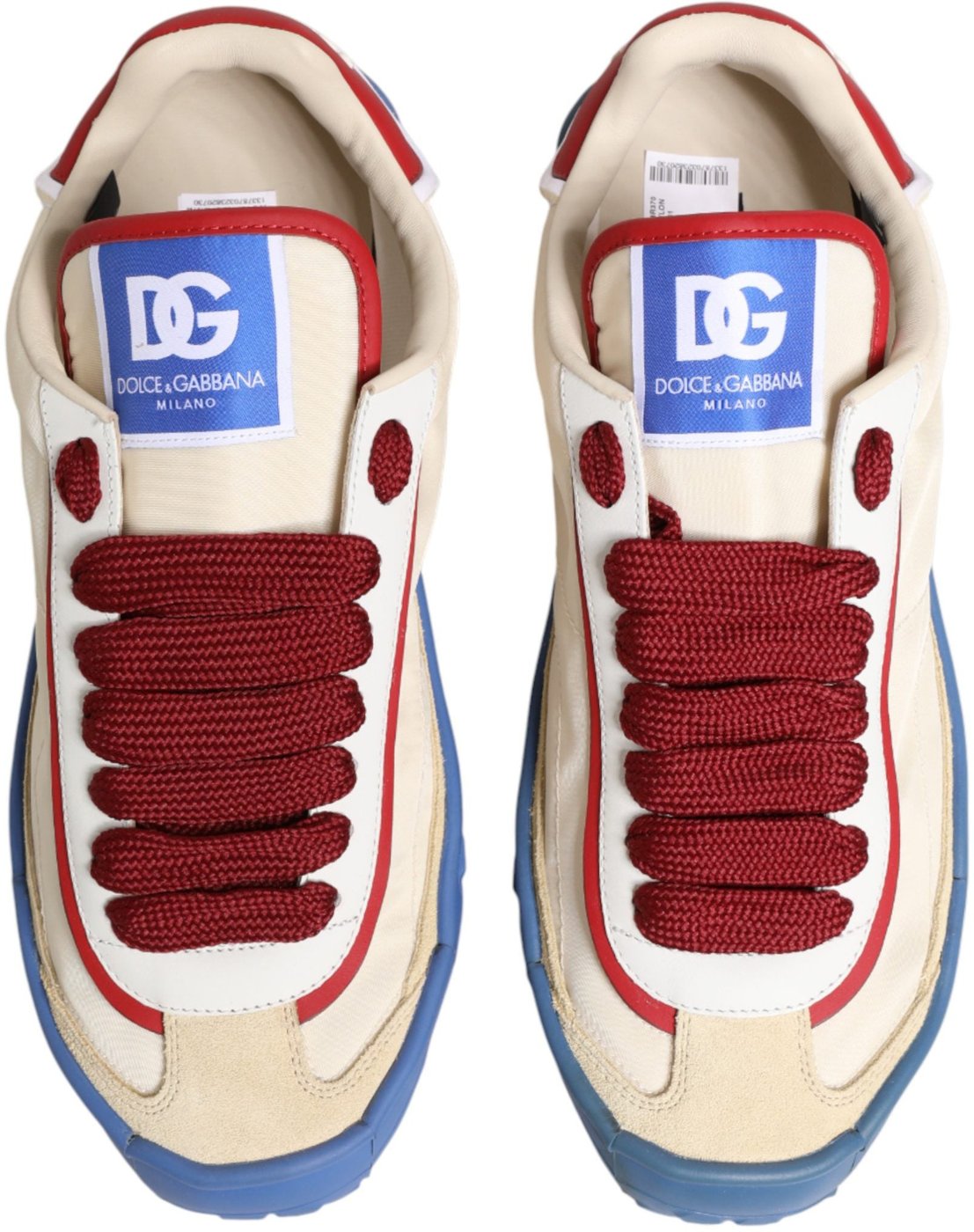 Dolce & Gabbana Multicolor Old Runner Lace-Up Sneakers Shoes