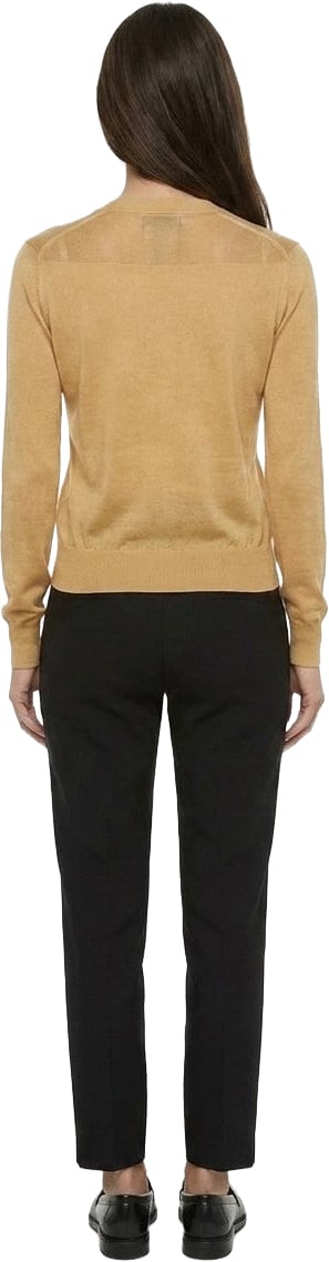 Dolce & Gabbana Yellow Cotton Cardigan