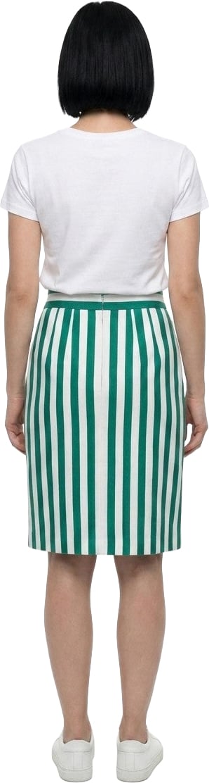 Dolce & Gabbana Bicolor Cotton Mini Skirt