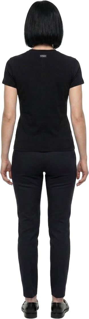 Dolce & Gabbana Black Cotton T-Shirt