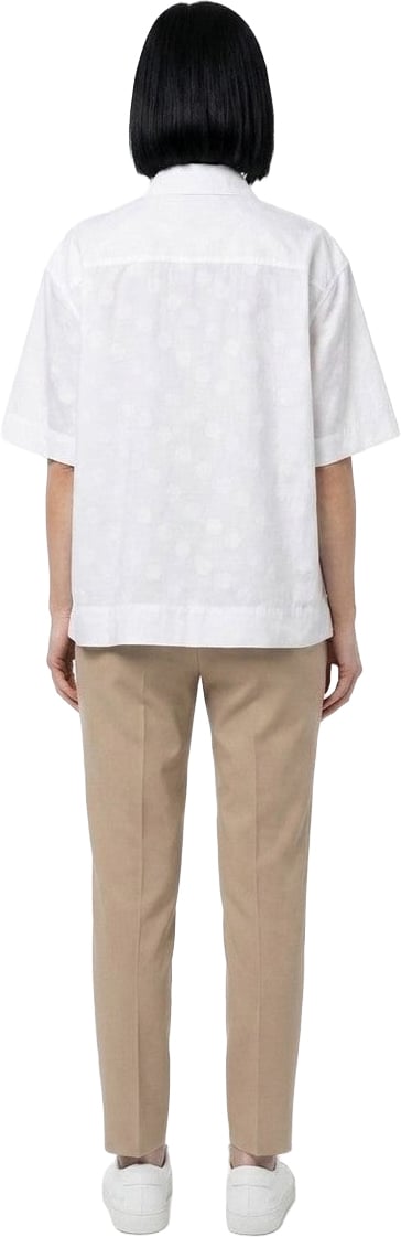 Dolce & Gabbana White Cotton Shortsleeve Shirt
