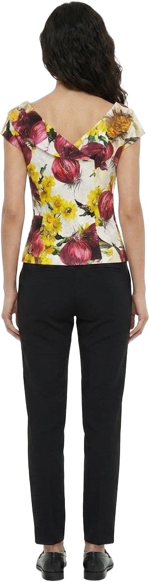 Dolce & Gabbana Multicolor Cotton Shortsleeve Shirt