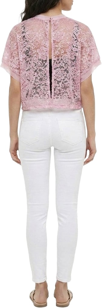 Dolce & Gabbana Pink Rayon Shortsleeve Shirt