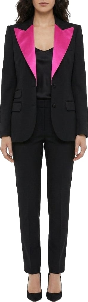 Dolce & Gabbana Black Elastane Jacket