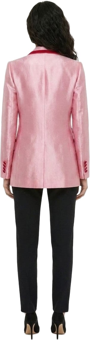 Dolce & Gabbana Pink Cotton Jacket