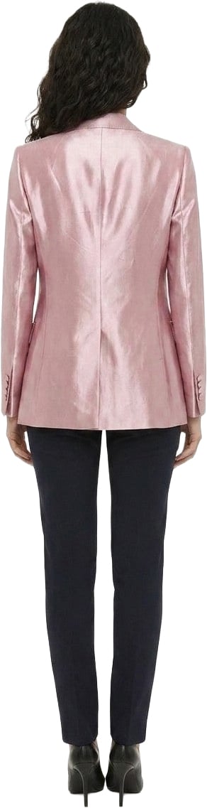 Dolce & Gabbana Pink Silk Jacket