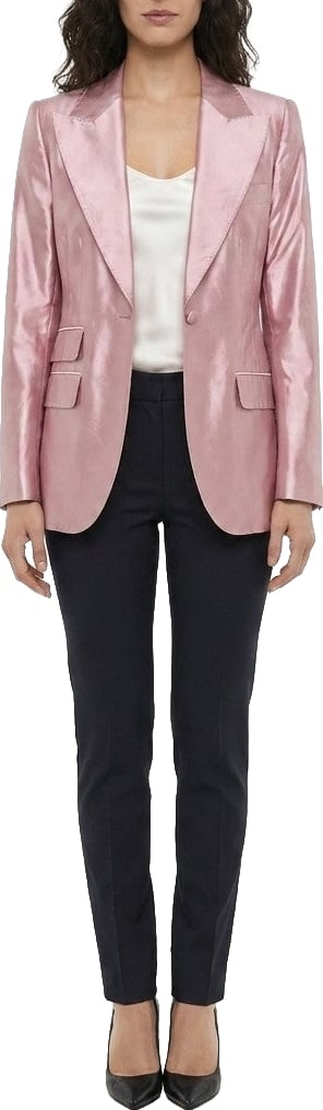 Dolce & Gabbana Pink Silk Jacket