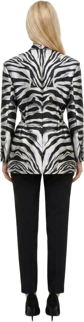 Dolce & Gabbana Bicolor Polyester Jacket