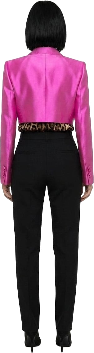 Dolce & Gabbana Pink Silk Jacket