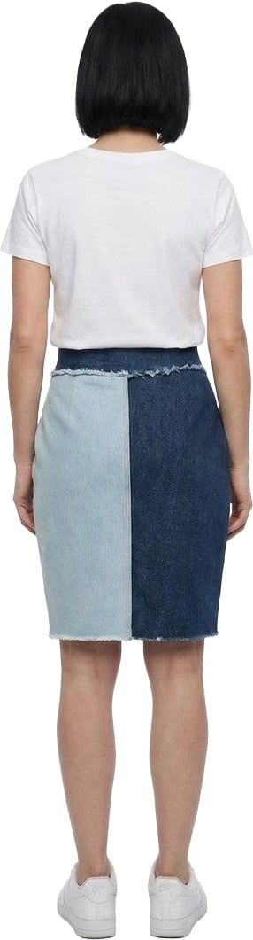 Dolce & Gabbana Bicolor Denim Skirt