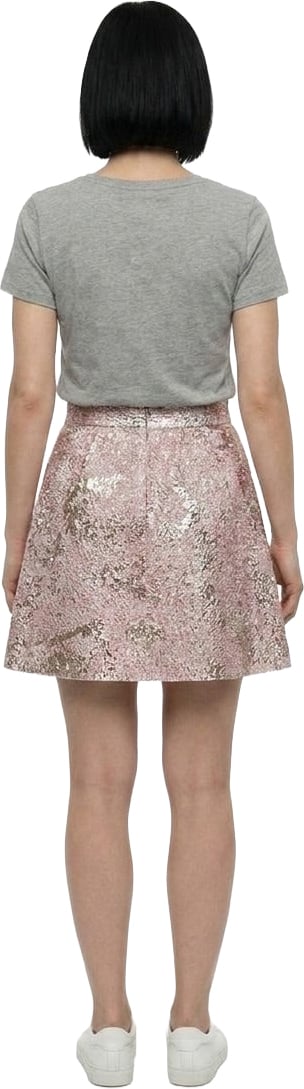 Dolce & Gabbana Pink Polyamide Mini Skirt