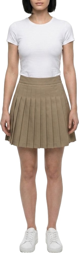Dolce & Gabbana Brown Cotton Mini Skirt