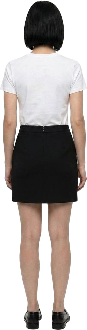 Dolce & Gabbana Black Elastane Mini Skirt