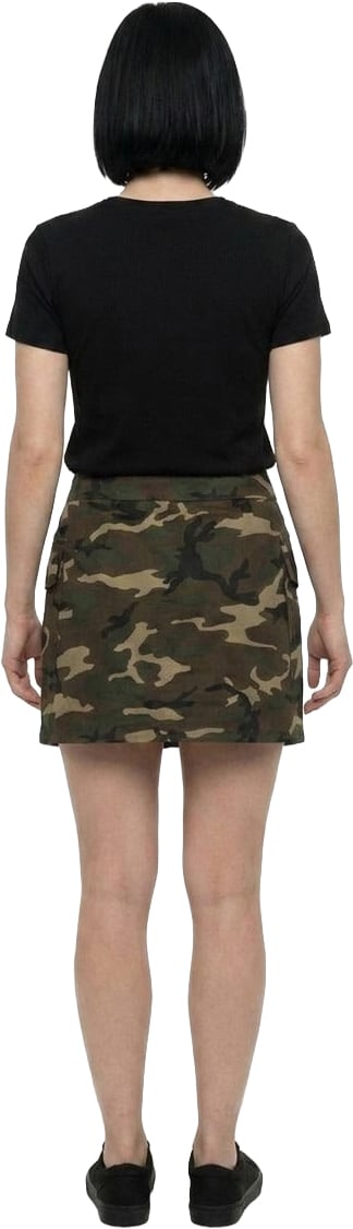 Dolce & Gabbana Army Cotton Mini Skirt