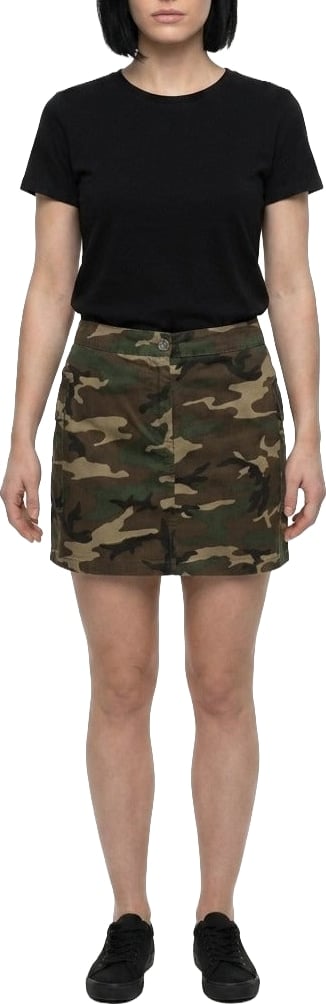 Dolce & Gabbana Army Cotton Mini Skirt