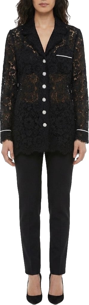 Dolce & Gabbana Black Cotton Shirt