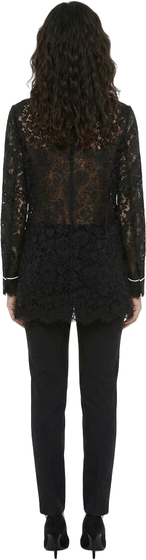 Dolce & Gabbana Black Cotton Shirt