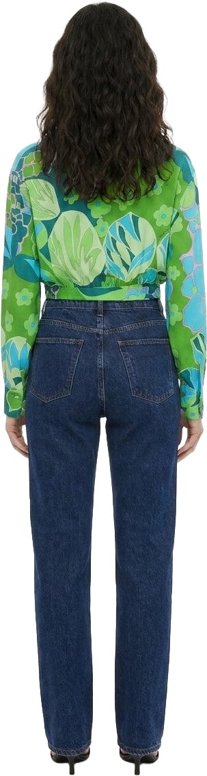 Dolce & Gabbana Multicolor Elastane Blouse