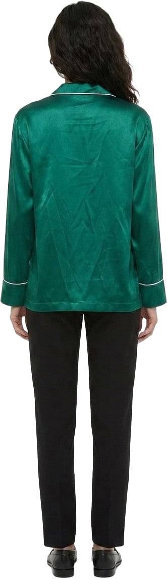 Dolce & Gabbana Bicolor Silk Blouse