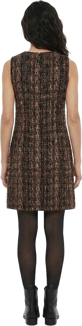 Dolce & Gabbana Brown Acetate Casual Dress