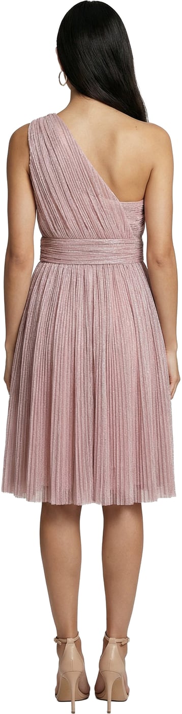 Dolce & Gabbana Pink Cotton Cocktail Dress