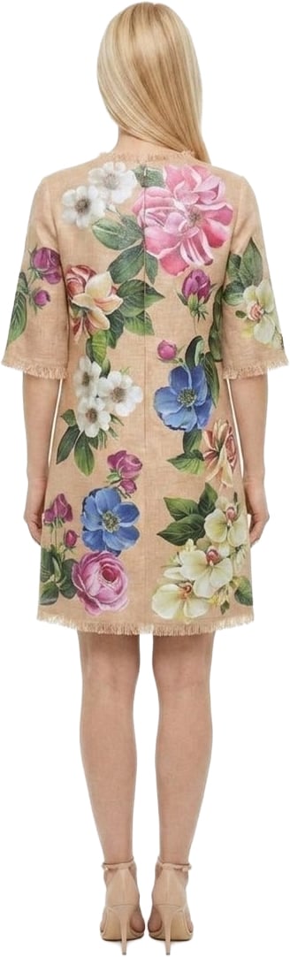 Dolce & Gabbana Multicolor Cotton Casual Dress