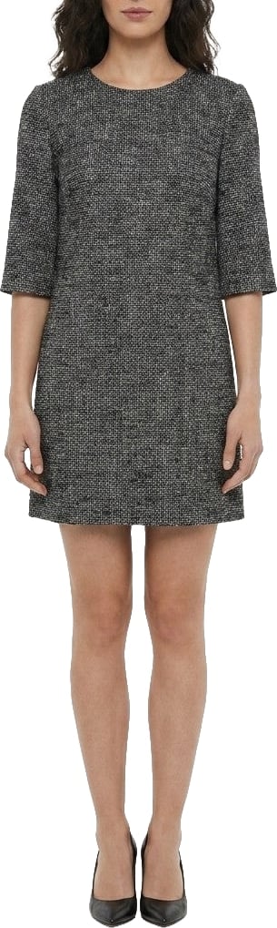 Dolce & Gabbana Gray Cotton Casual Dress