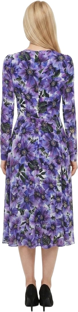 Dolce & Gabbana Multicolor Silk Casual Dress