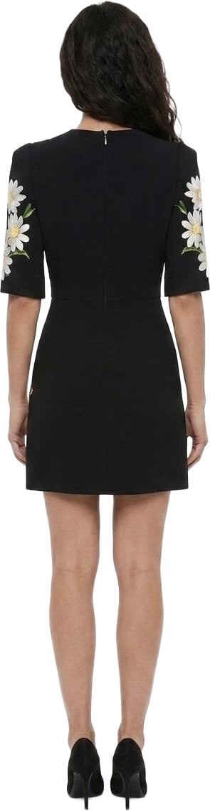 Dolce & Gabbana Black Wool Casual Dress