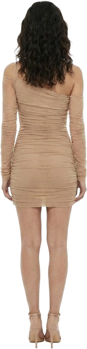 Dolce & Gabbana Beige Elastane Casual Dress