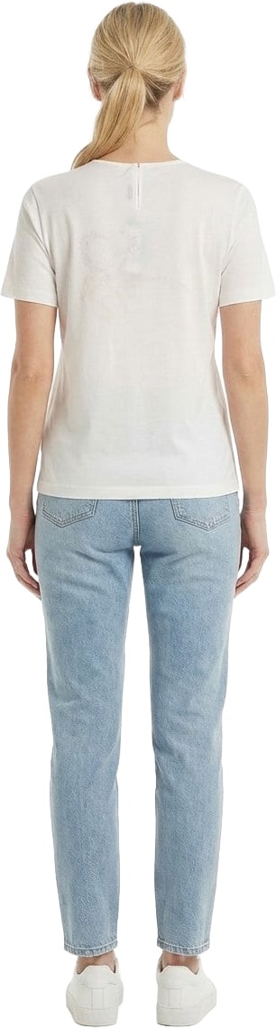 Dolce & Gabbana White Silk T-Shirt