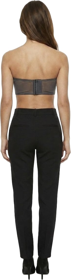 Dolce & Gabbana Gray Elastane Sleeveles T-Shirt
