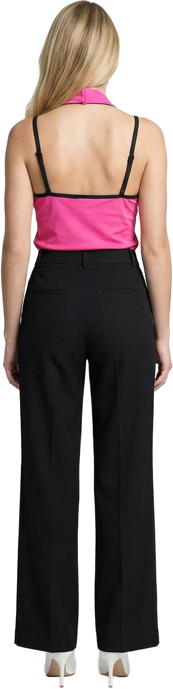 Dolce & Gabbana Pink Virgin Wool Sleeveles T-Shirt