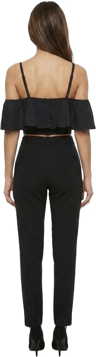 Dolce & Gabbana Black Cotton Sleeveles T-Shirt