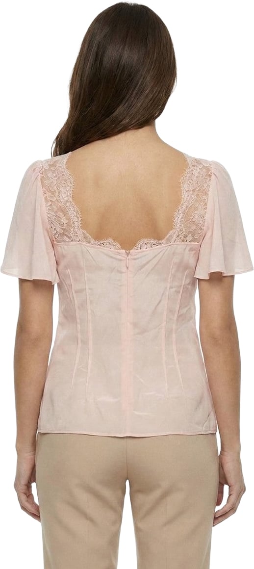 Dolce & Gabbana Pink Elastane T-Shirt